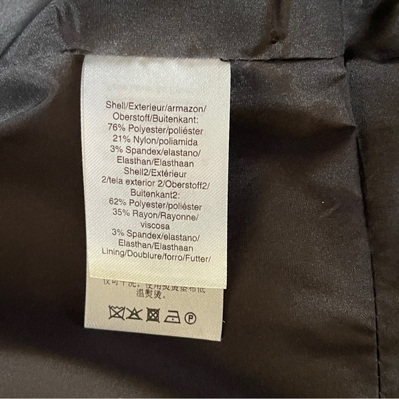 DKNY Black and Gray Textured Blazer in Size 6 - NWOT - Picture 7 of 8